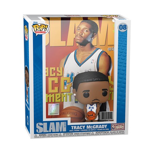 NBA SLAM Tracy McGrady Funko Pop! Cover Figure with Case #08