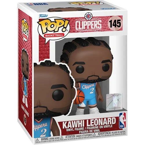 NBA Clippers Kawhi Leonard (City Edition 2021) Funko Pop! Vinyl Figure #145