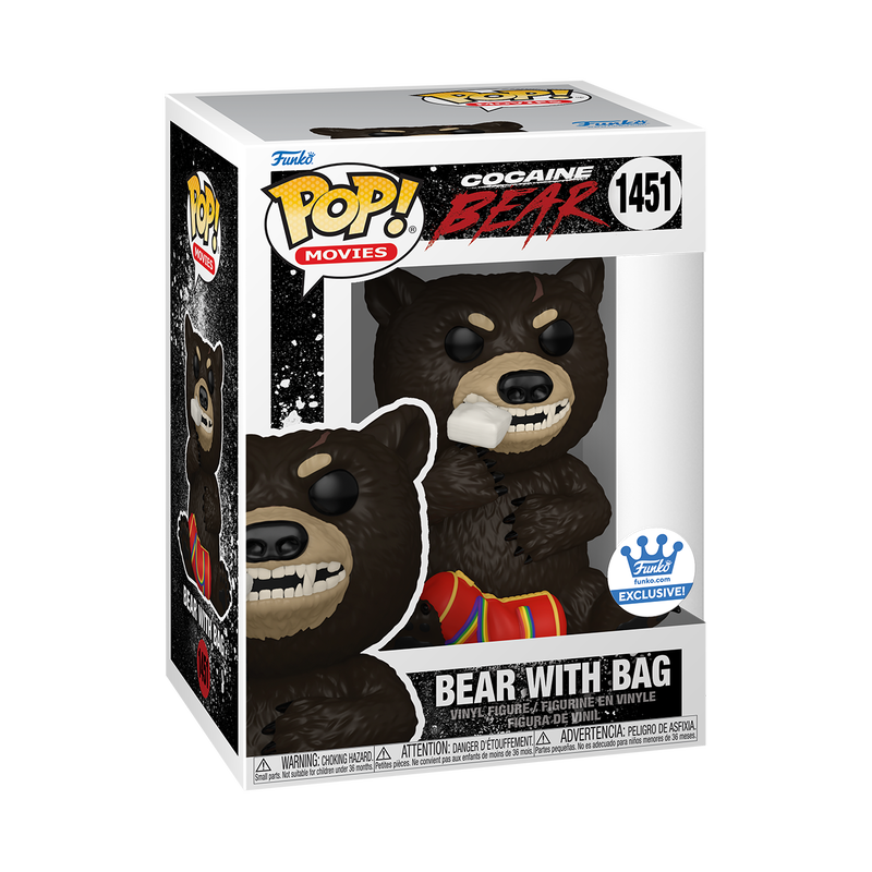 FUNKO POP! COCAINE BEAR WITH BAG # 1451