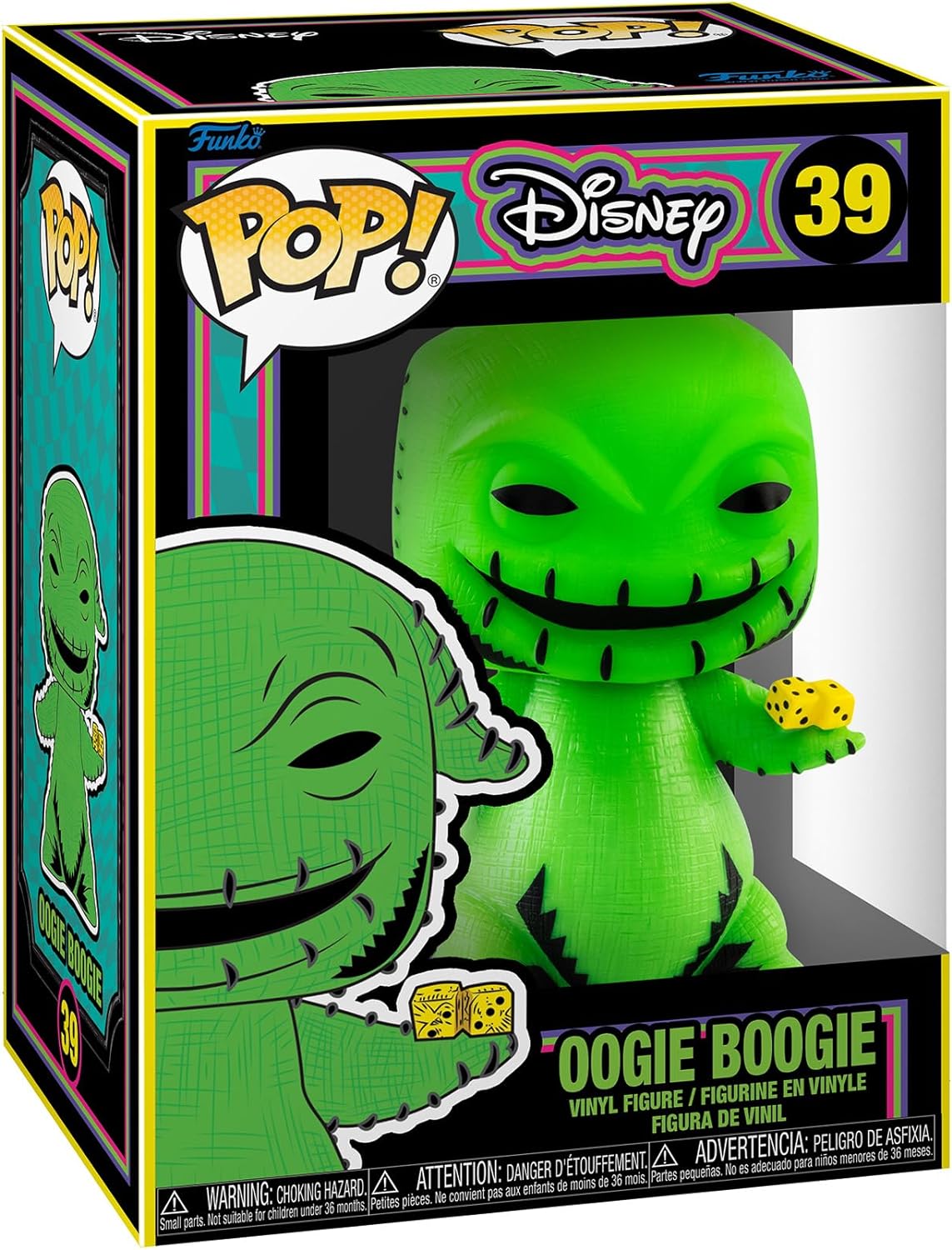 The Nightmare Before Christmas Oogie Boogie Blacklight Funko Pop! Vinyl Figure #39