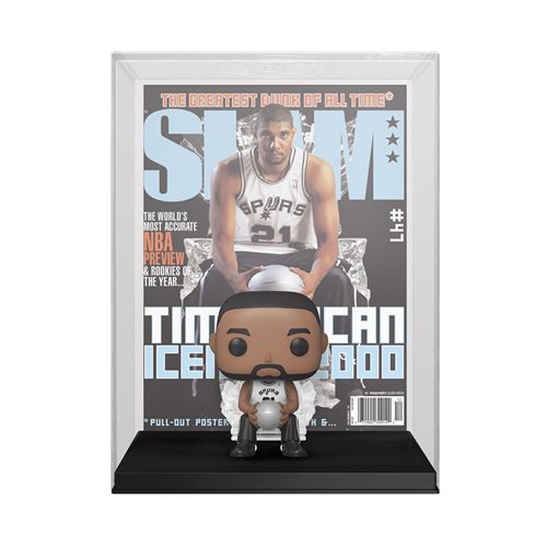 Nba Slam Tim Duncan Pop! Cover Figure With Case #05