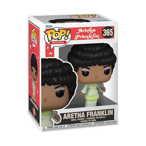 Aretha Franklin (Green Dress) Funko Pop! Vinyl Figure #365