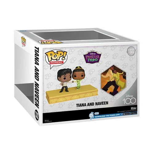 Disney 100 Princess and the Frog Tiana and Naveen Funko Pop! Vinyl Moment