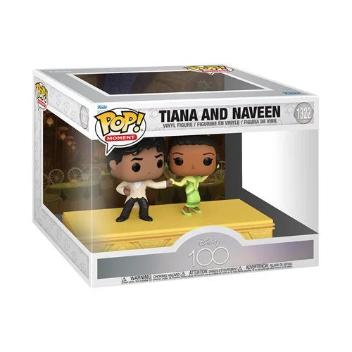 Disney 100 Princess and the Frog Tiana and Naveen Funko Pop! Vinyl Moment