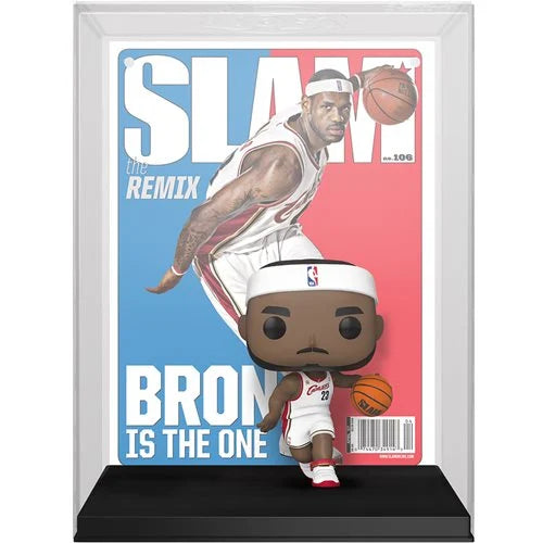 NBA SLAM LeBron James Funko Pop! Cover Figure #19 with Case