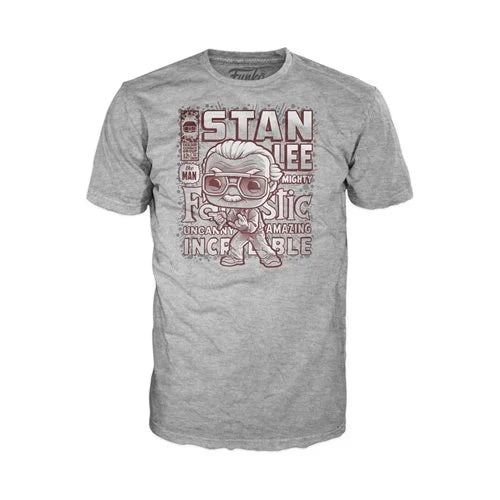 Marvel Stan Lee Adult Boxed Pop! T-Shirt