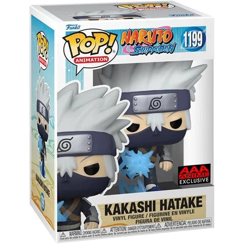 Naruto: Shippuden Young Kakashi Hatake with Chidori Glow-in-the-Dark Funko Pop! Vinyl Figure - AAA Anime Exclusive #1199