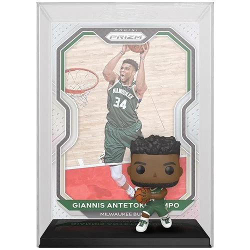 NBA Giannis Antetokounmpo Pop! Trading Card Figure with Case 06