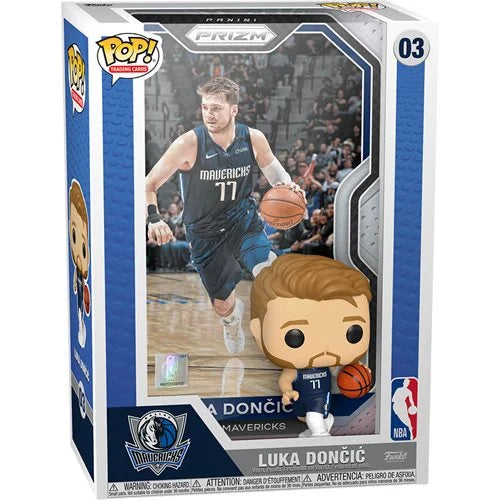 NBA Luka Doncic Pop! Trading Card Figure with Case 03