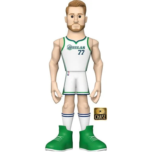 NBA Mavericks Luka Doncic 12-Inch Vinyl Gold Figure CHASE