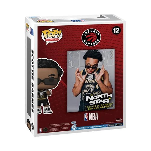 NBA SLAM Scottie Barnes Funko Pop! Cover Figure with Case #12