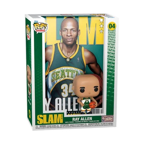 NBA SLAM Ray Allen Pop! Cover Figure with Case 04