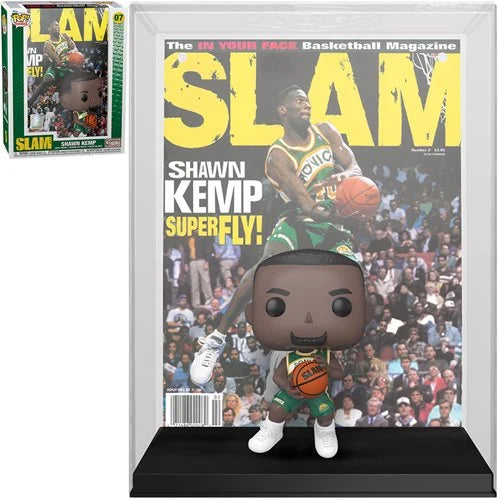 NBA SLAM Shawn Kemp Pop! Cover Figure with Case 07