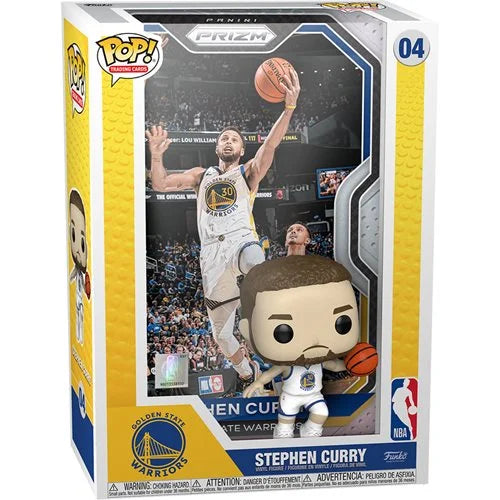 NBA Stephen Curry Pop! Trading Card Figure with Case 04