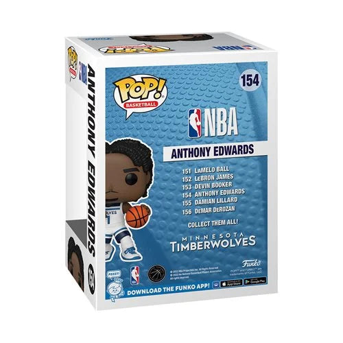 NBA Timberwolves Anthony Edwards Funko Pop #154