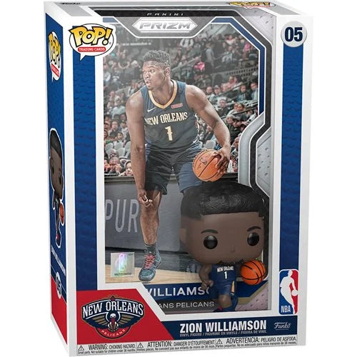 NBA Zion Williamson Pop! Trading Card Figure with Case 05