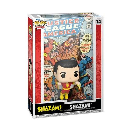 Shazam Pop! Comic Cover Figure with Case Shazam Pop!