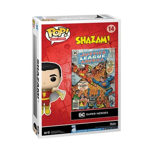 Shazam Pop! Comic Cover Figure with Case Shazam Pop!