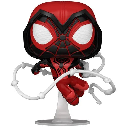 Spider-Man Miles Morales Game Crimson Cowl Suit Funko Pop! 770