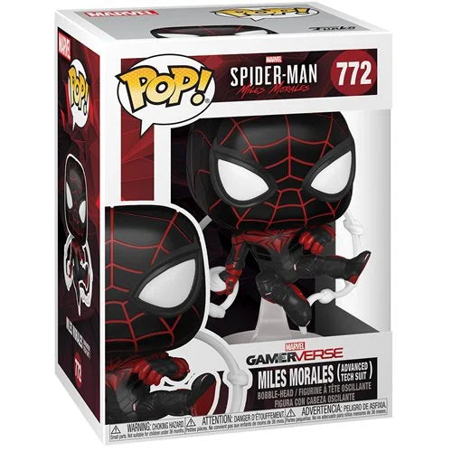 Spider-Man Miles Morales Advanced Tech Suit Pop! Vinyl 772