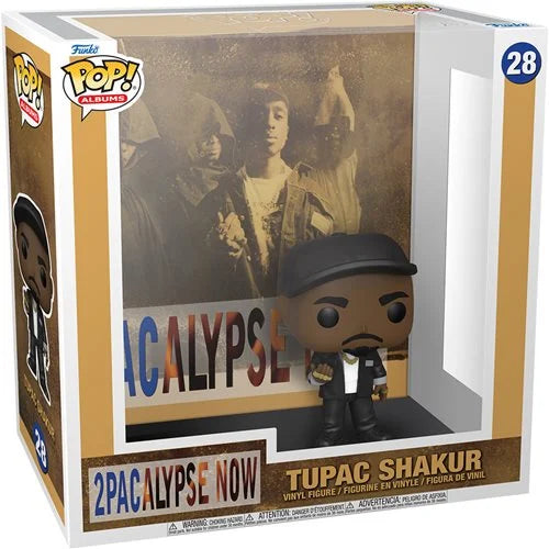 Tupac Shakur 2pacalypse Now Pop! Album Figure with Case: 28