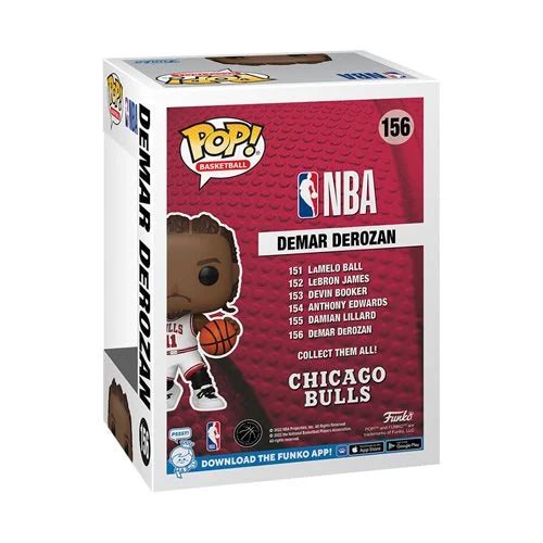 NBA Bulls DeMar DeRozan Funko Pop! Vinyl Figure #156