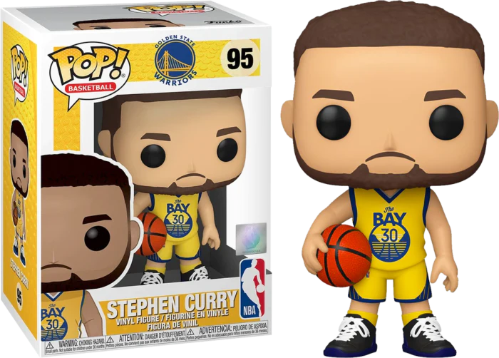 NBA Golden State Warriors Steph Curry (Alternate) Funko Pop! Vinyl FigURE