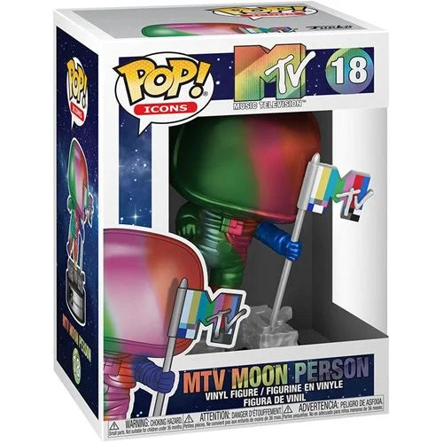 MTV Rainbow Moon Person Funko Pop! Vinyl Figure #18