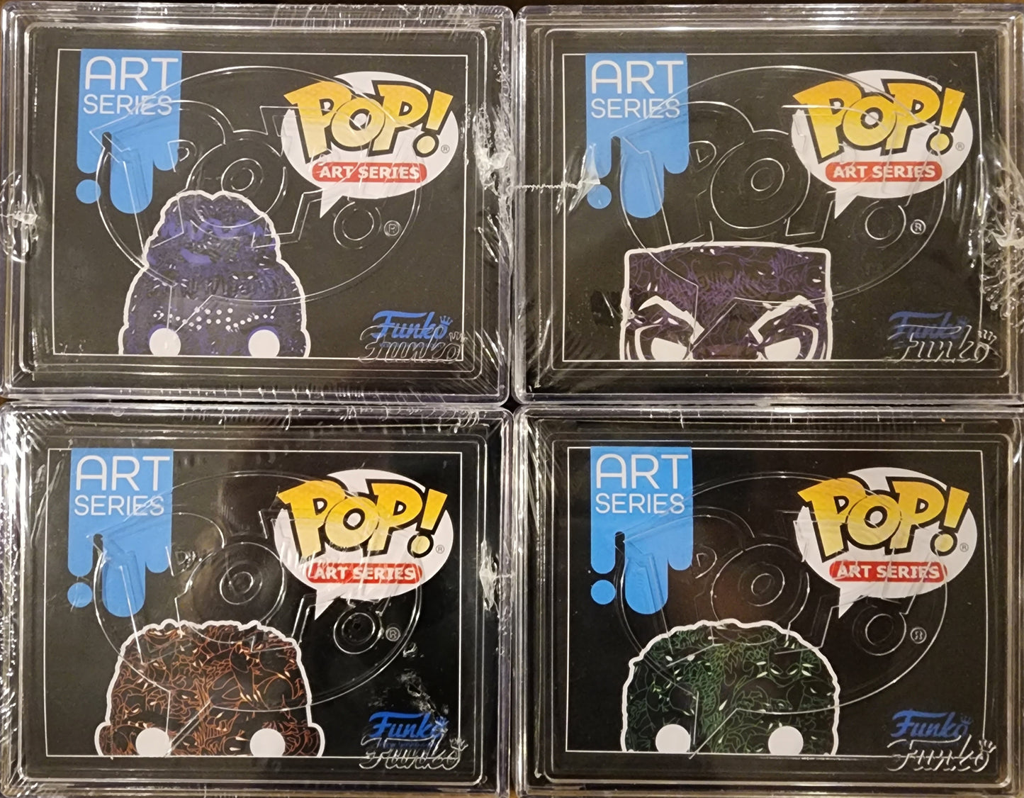 FUNKO BLACK PANTHER SERIES SET