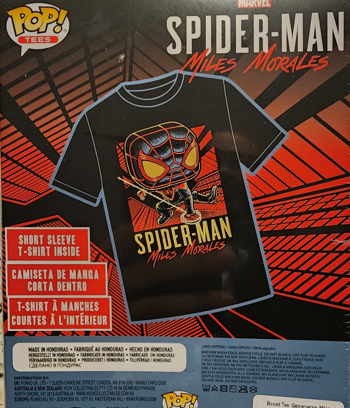 FUNKO GAMEVERSE SPIDER-MAN MILES BOXED POP TEE