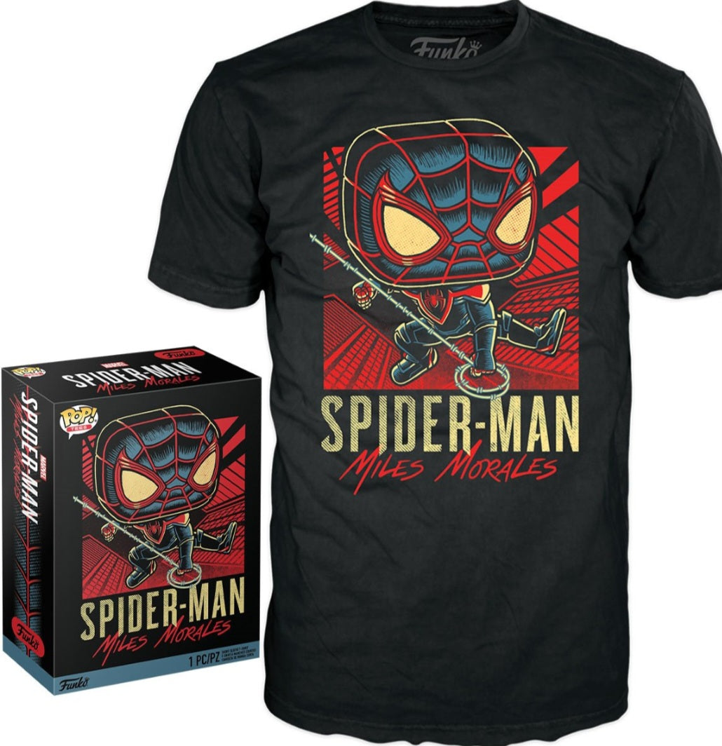FUNKO GAMEVERSE SPIDER-MAN MILES BOXED POP TEE