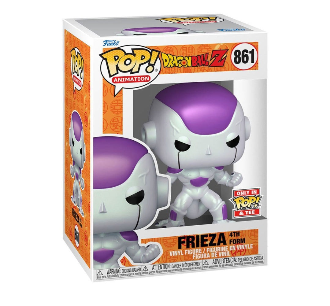 FUNKO DRAGON BALL Z FRIEZA FINAL FORM POP & TEE PAK LG