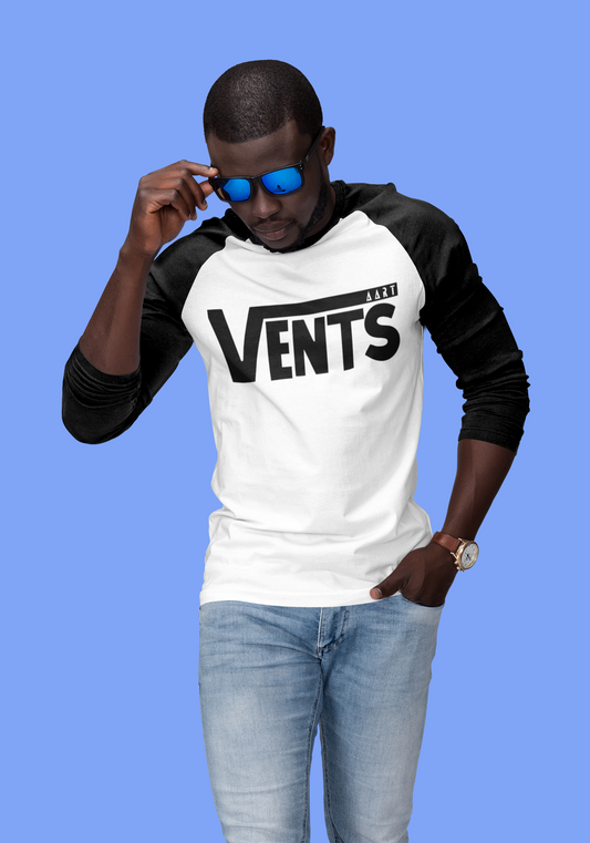 AART VENTS AART 3/4 sleeve raglan shirt