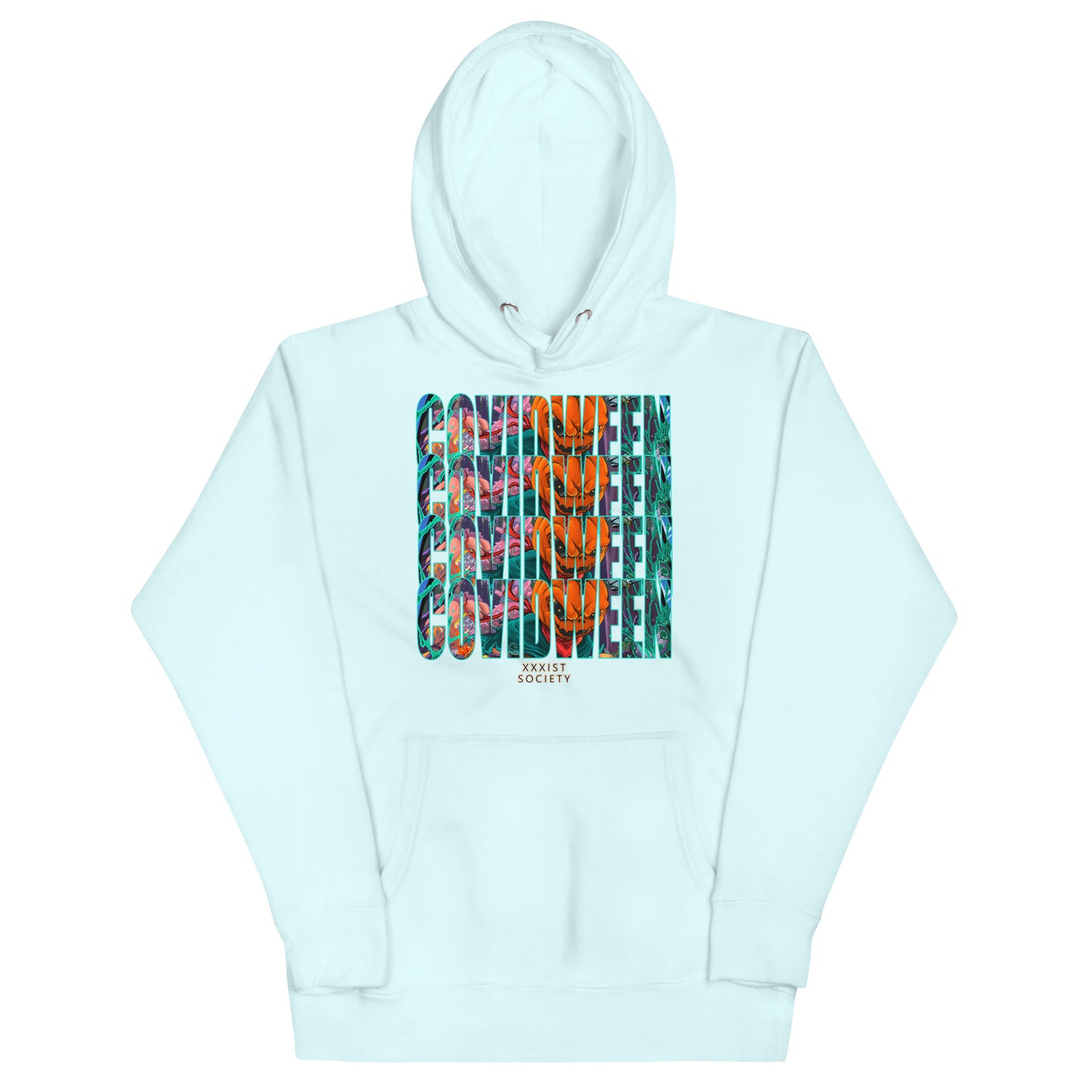 COVIDWEEN MULTI SUPREME HOODIE