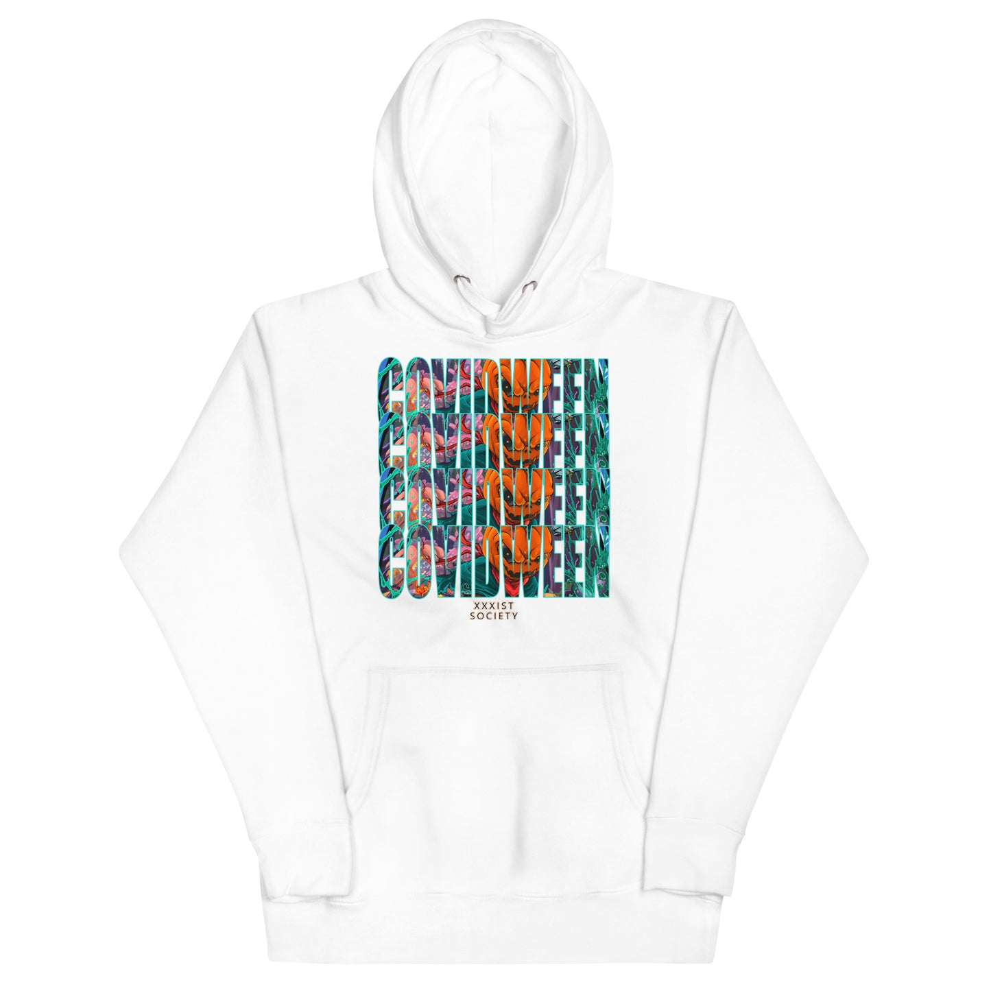 COVIDWEEN MULTI SUPREME HOODIE